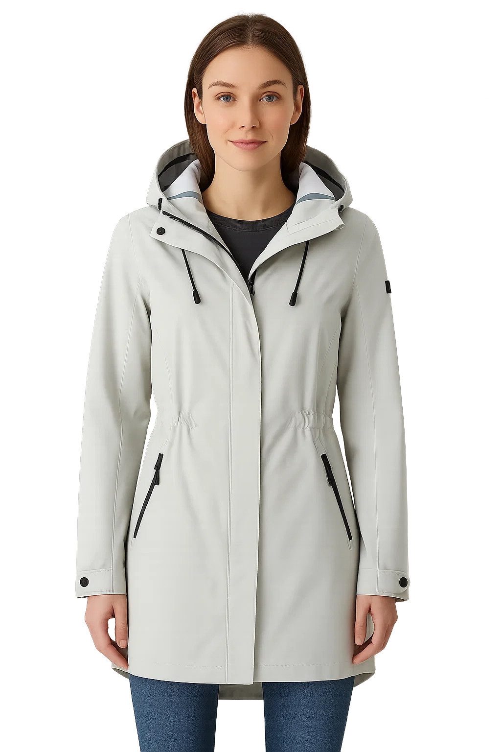LPO Funktionsparka Iris II Funktionsmantel, Longjacket Parka Kurzmantel wasserdicht