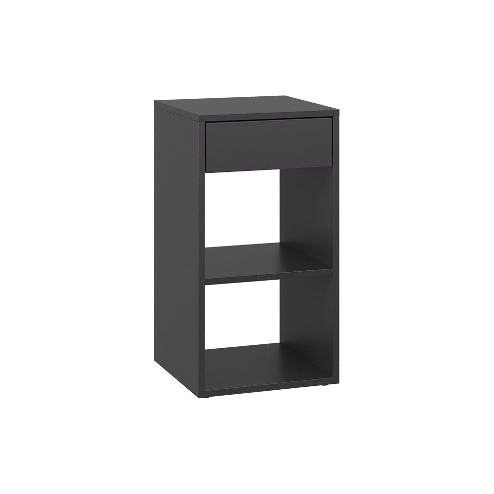 Vicco Nachtschrank Dany, Anthrazit, 35 x 65 cm mit 1 Schublade (1-St)