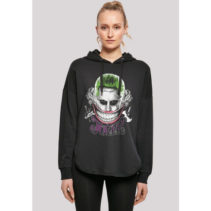 F4NT4STIC Hoodie Suicide Squad Joker Coloured Smile