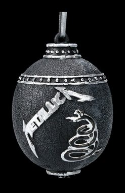 Figuren Shop GmbH Christbaumschmuck Christbaumschmuck - Metallica Black Album - Christbaumkugel Weihnachtsbaum (1-tlg)