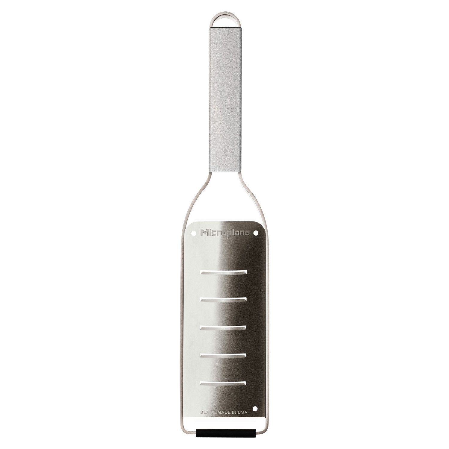 Microplane Küchenreibe Raspelreibe PROFESSIONAL, L 31,5 cm, Edelstahl, (1-St), mit Gummifuß