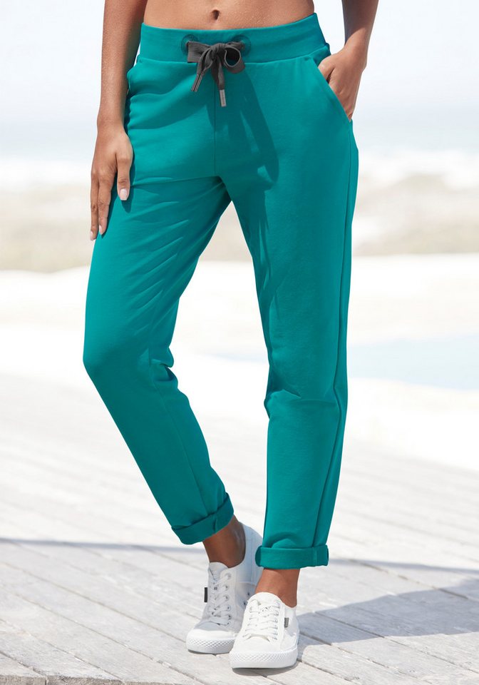 Elbsand Sweathose Brinja mit Taschen und breiten Kordeln, Jogginghose, lässige Passform