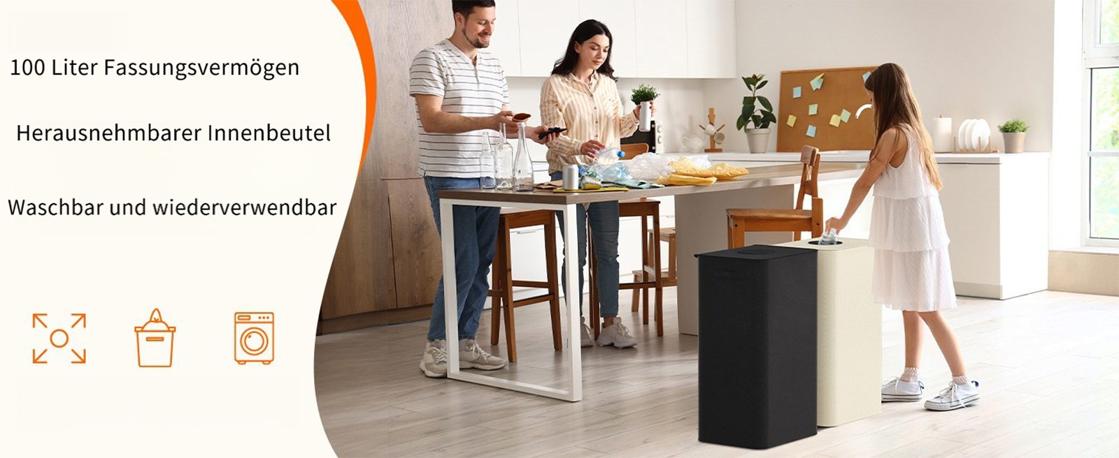 Jumpeak Flaschenkorb pfandflaschen sammelbehälter,[inkl tragetasche] 100 li günstig online kaufen