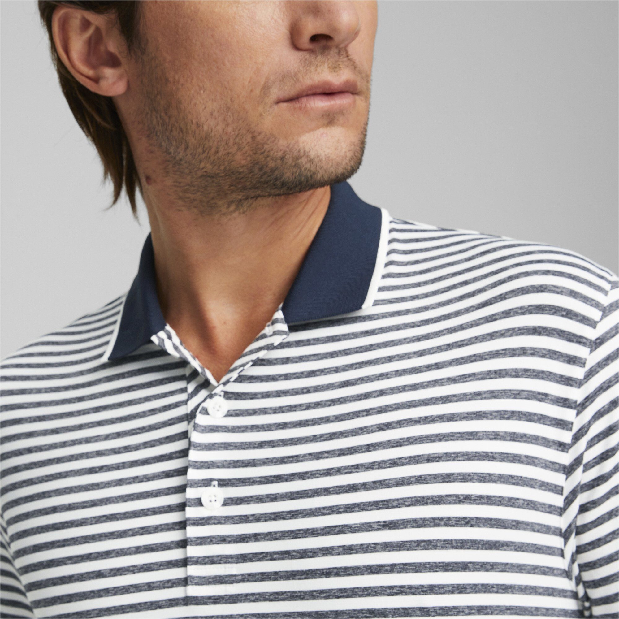 Golfpolo Blue Blazer Poloshirt Navy Feeder Herren Mattr PUMA