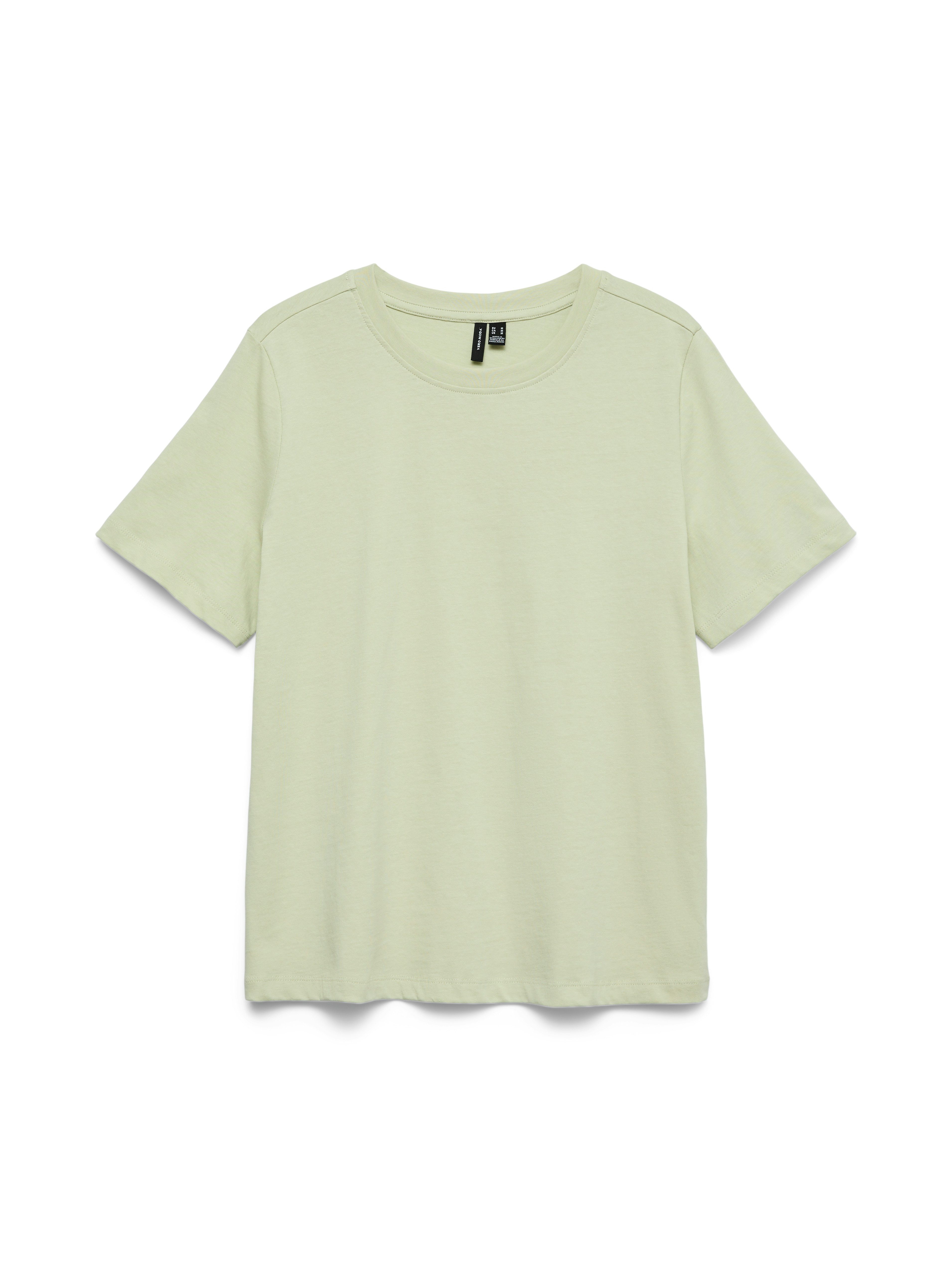 Vero Moda Kurzarmshirt VMPAULINA SS T-SHIRT GA JRS NOOS Baumwolle, regular günstig online kaufen