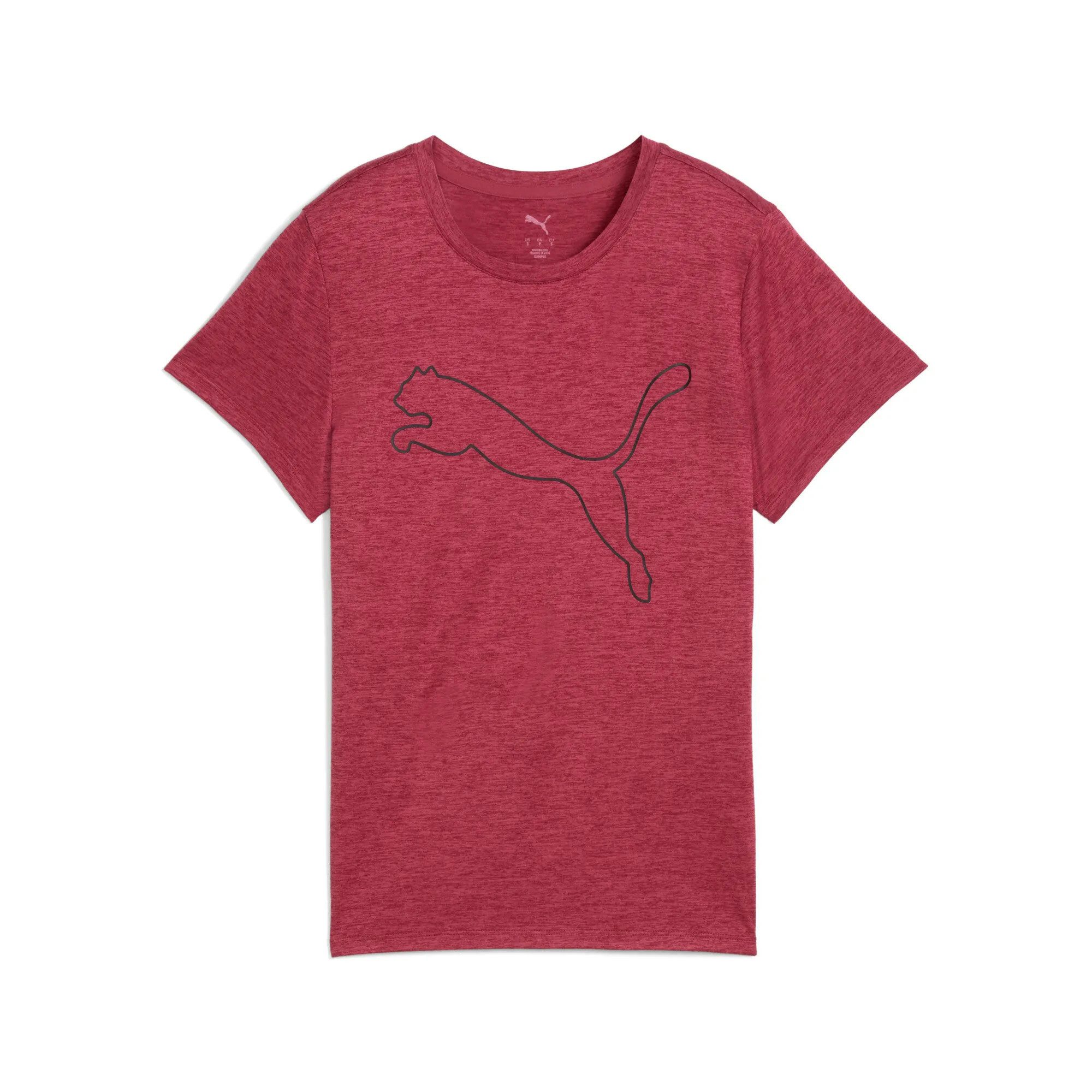 PUMA T-Shirt Puma Damen T-Shirt TAD ESSENTIAL Heather Logo Tee 525893 günstig online kaufen