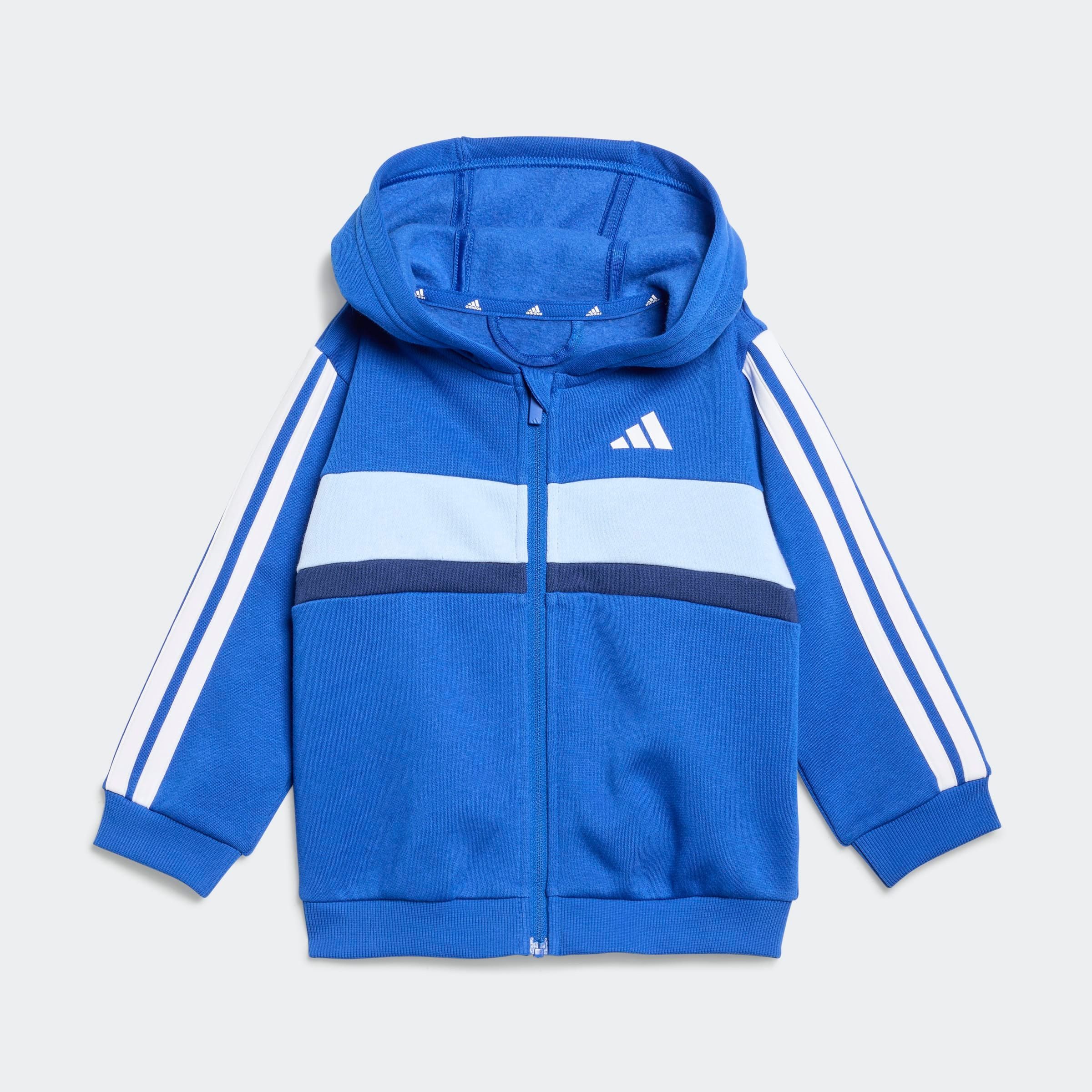 adidas Sportswear Trainingsanzug I 3S TIB FL SET (2-tlg), für Babys und Kleinkinder, zweiteiliges Set, aus Baumwolle