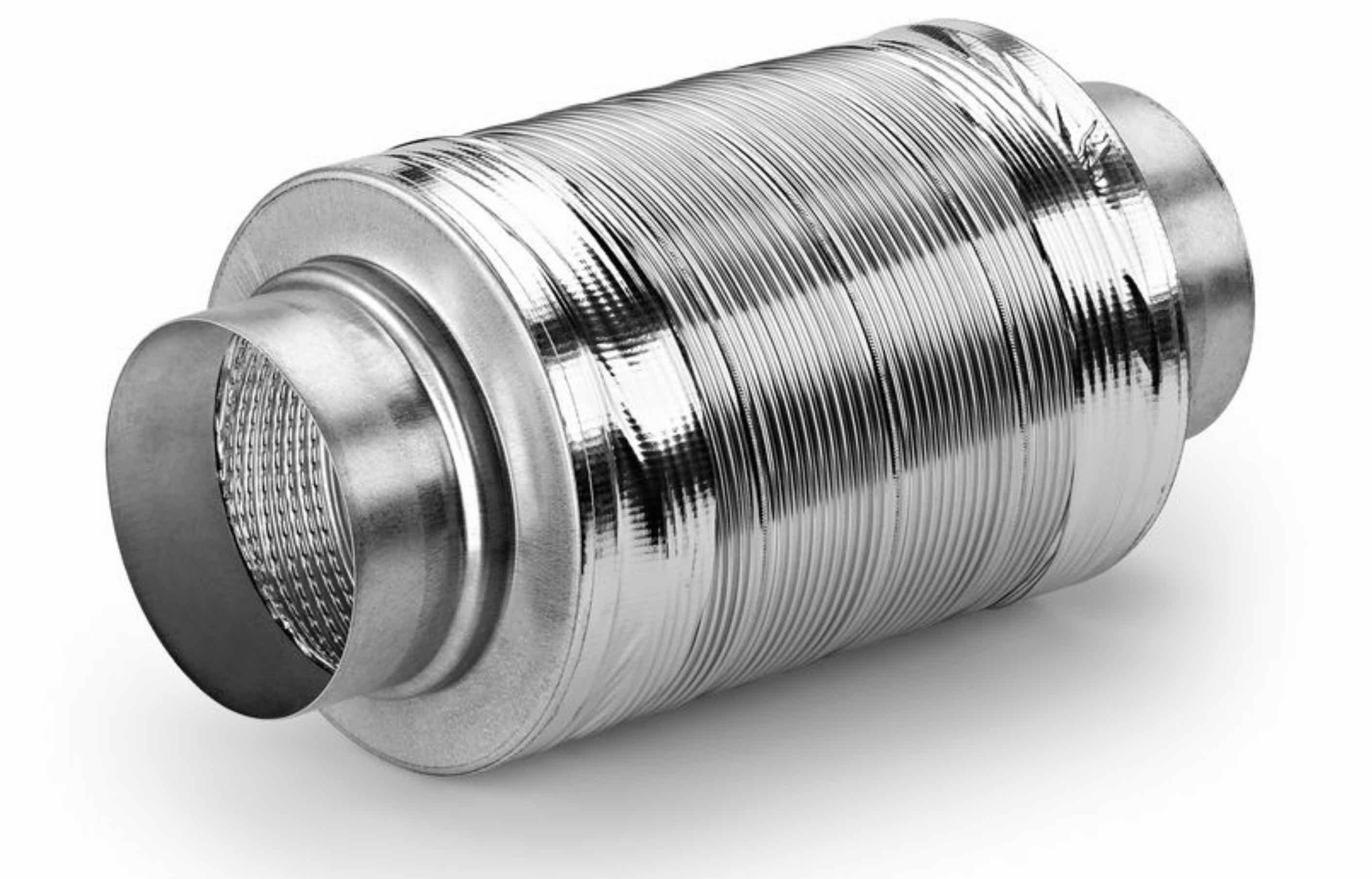 Lüftungsschacht NABER Schalldämpfer 125 mm