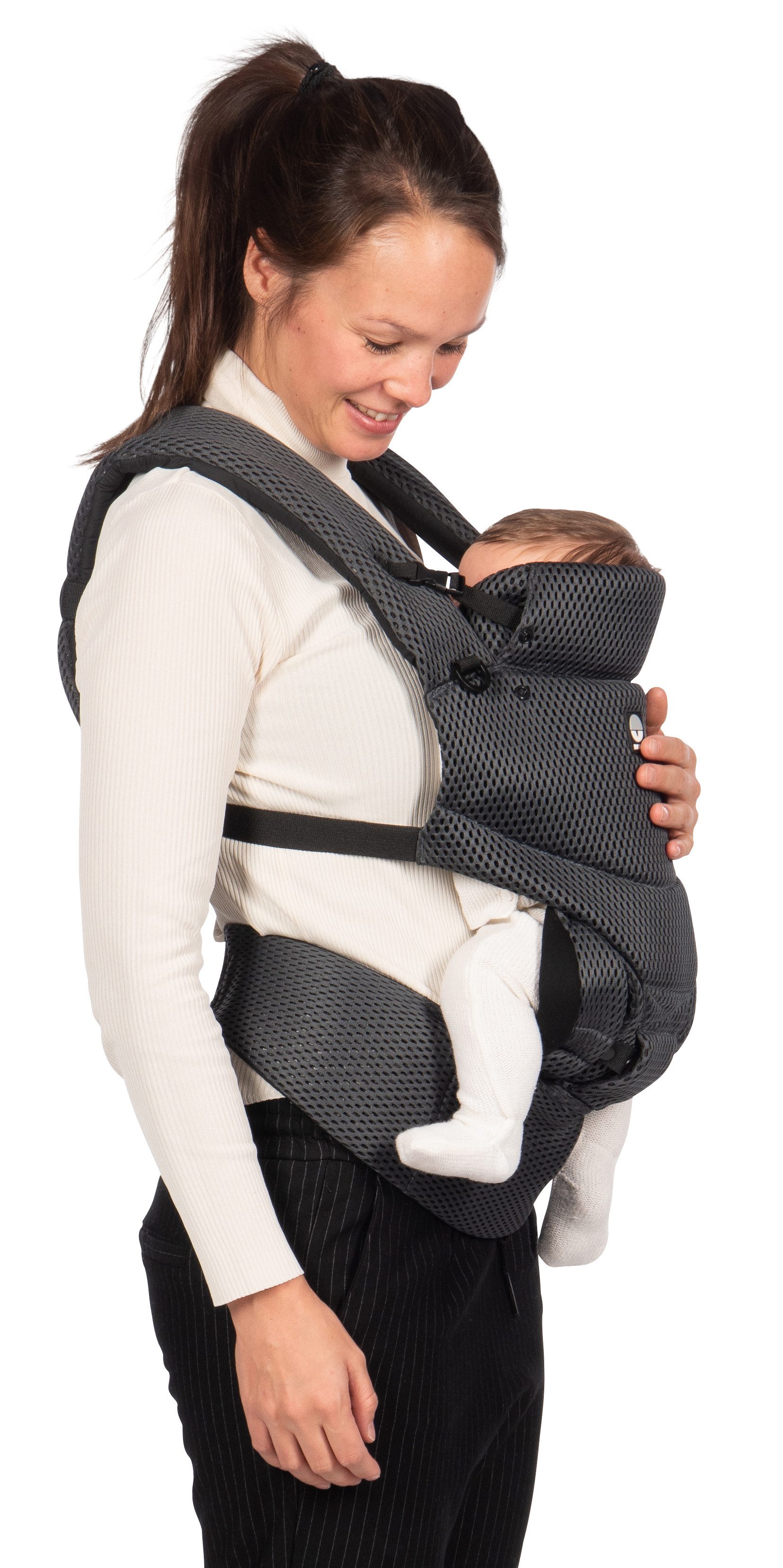 Dooky Babytrage Babytrage Urban Comfort Grey Sapphire, Kindertrage für Baby & Kind (1-tlg)