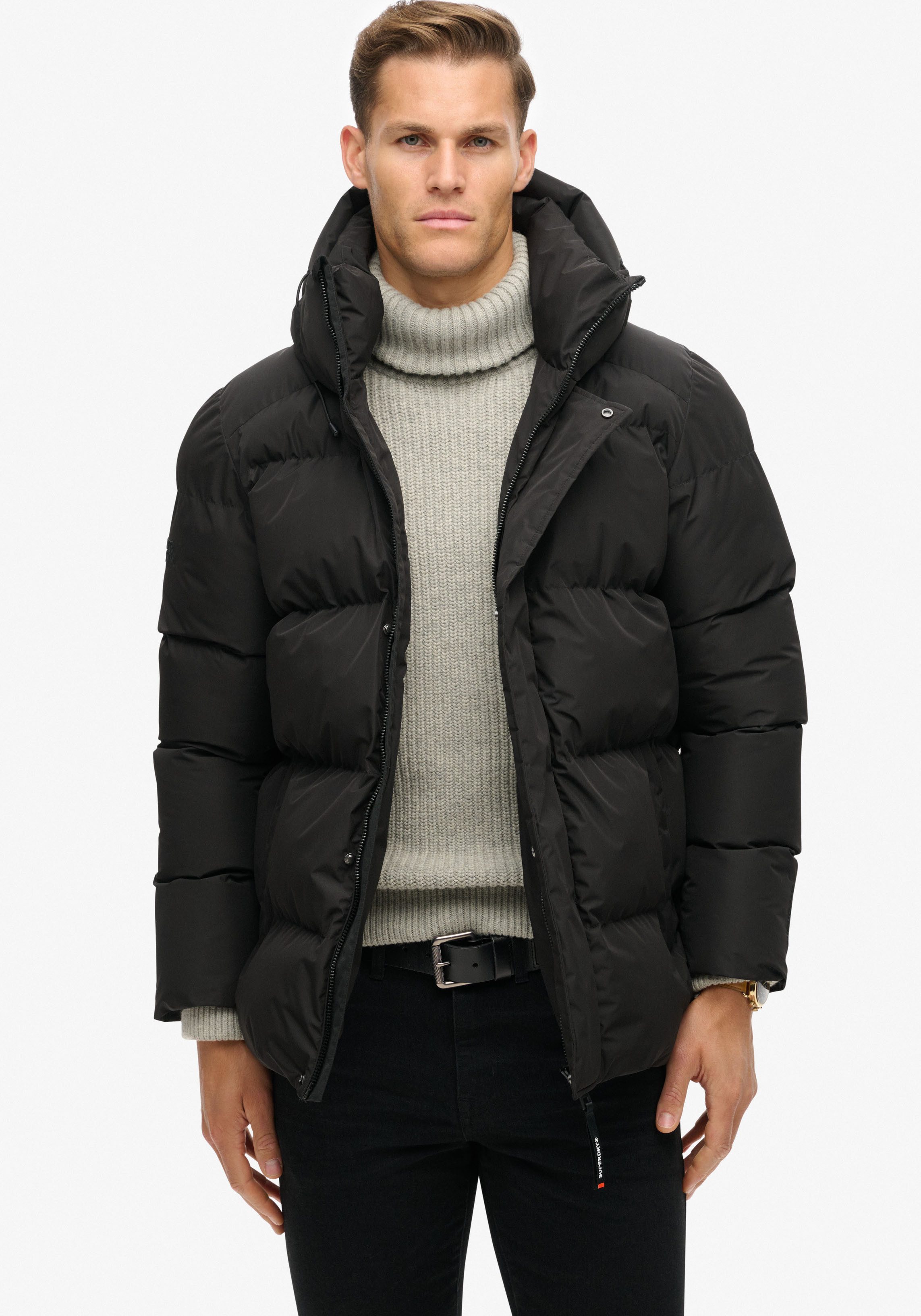 Steppjacke HOODED 5 BAFFLE SPORTS PUFFER