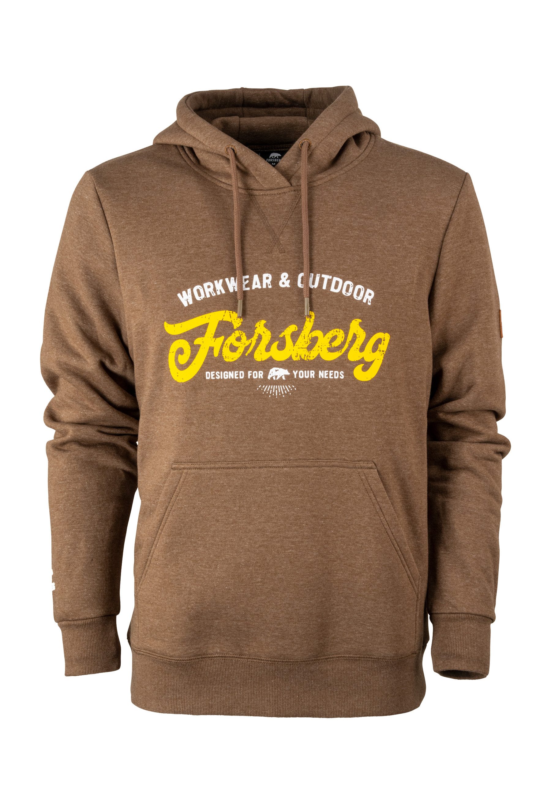 FORSBERG Sweatshirt Vikutson Hoodie mit Retro Logo
