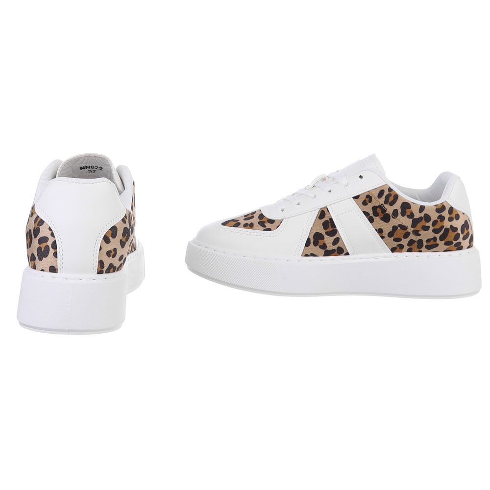 Ital-Design Damen Low-Top Freizeit Sneaker (88671570) Flach Sneakers Low in Weiß – Bild 5 von 5