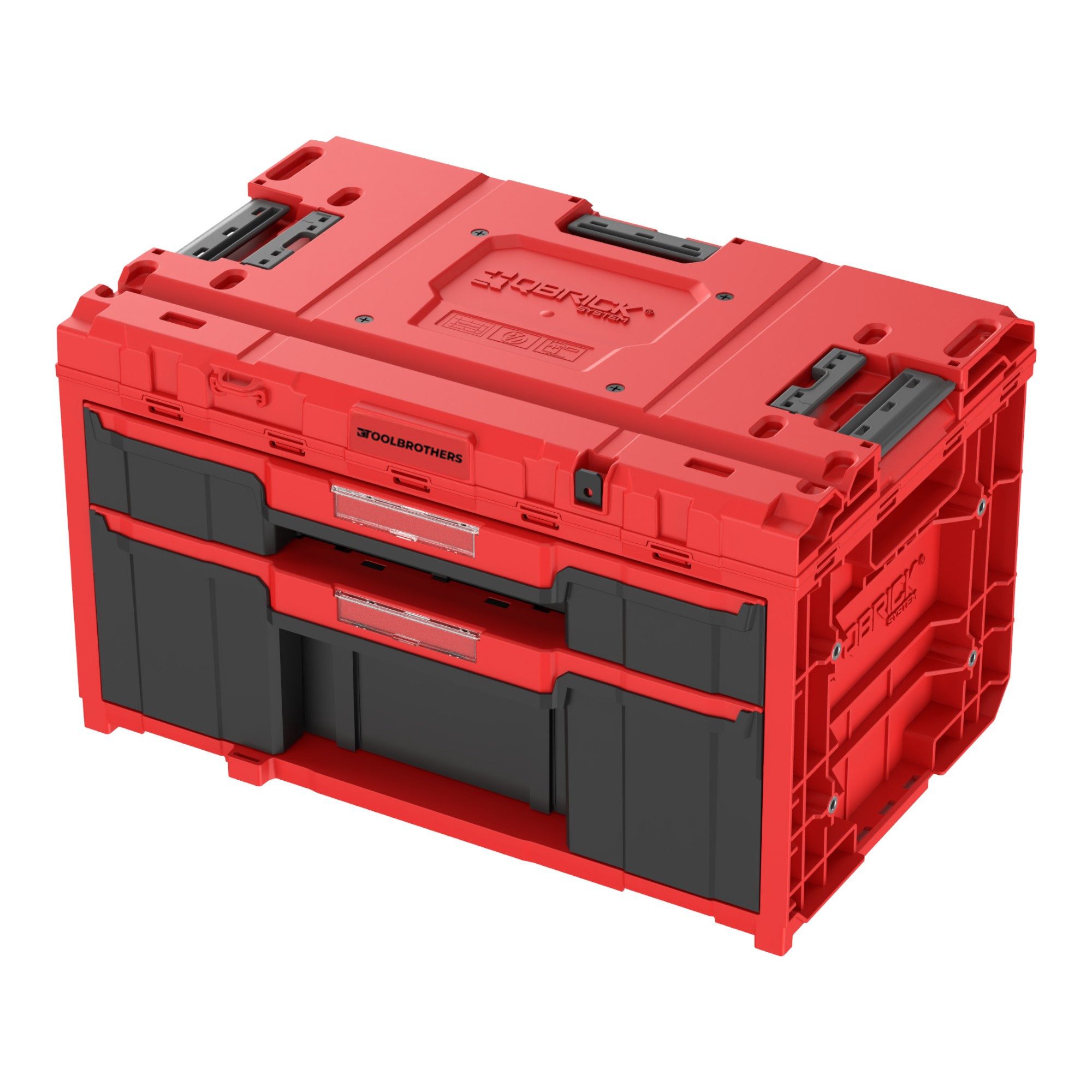 Toolbrothers Werkzeugkoffer RHINO XXL Drawer 2 Plus ULTRA mit zwei Schubläden + Trennwände IP66