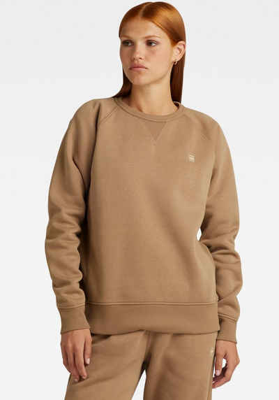 G-Star RAW Sweatshirt Premium Core 2.0 Sweatshirt mit Rundhalsausschnitt und dreieckigem Einsatz