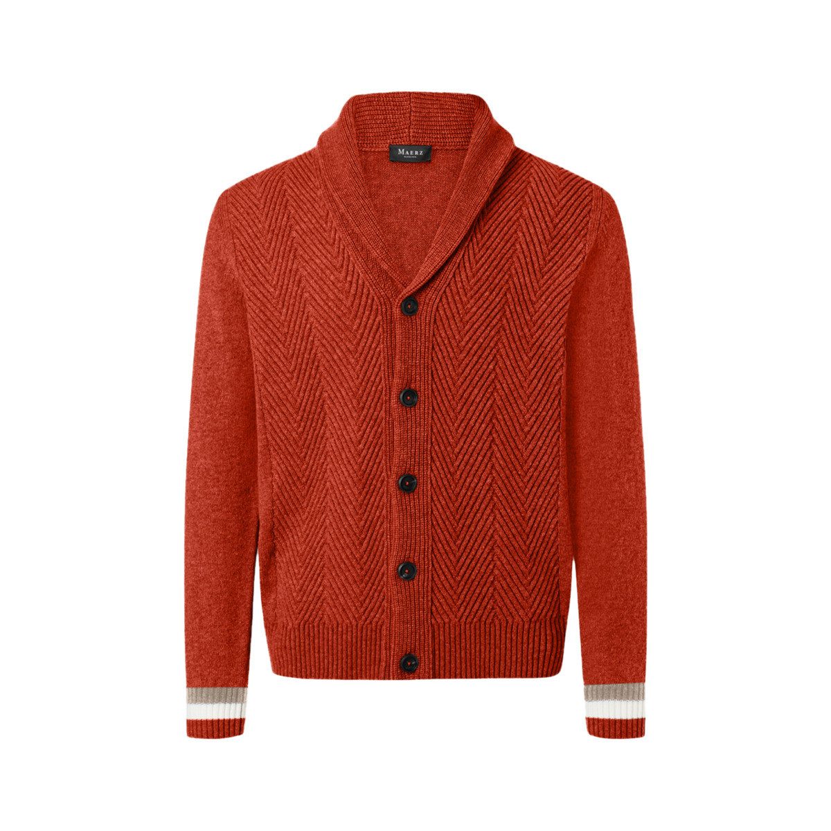 MAERZ Muenchen Strickjacke Maerz Muenchen 567201 Strickjacke Herren Bekleidung