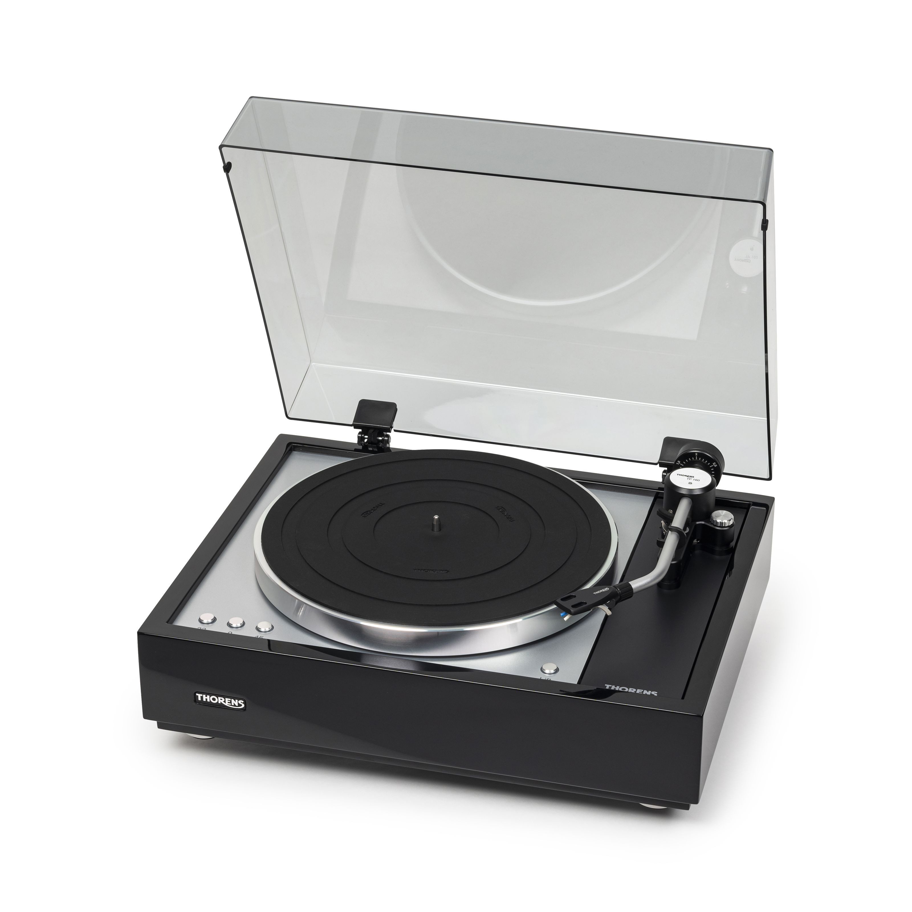 Thorens Plattenspieler (TD 1601 (black, incl. TP 160) High end - Hifi Plattenspieler)