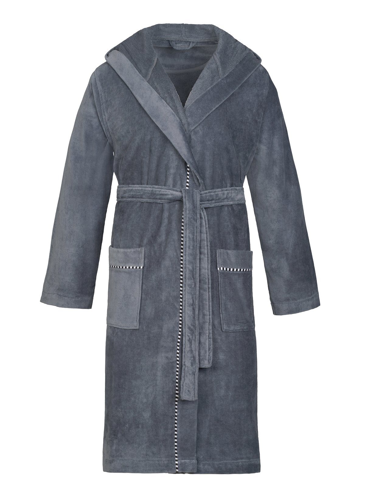 Esprit Unisex-Bademantel Unisex Bademantel mit Kapuze BOX, Baumwolle, hohe günstig online kaufen