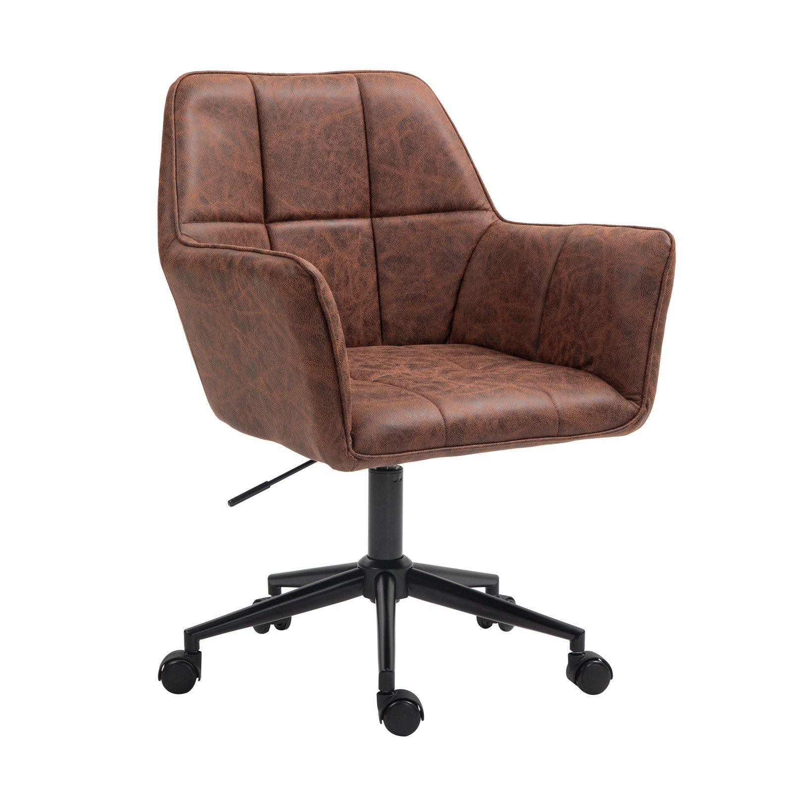 SVITA Bürostuhl GREG, Schreibtischstuhl, höhenverstellbar, drehbar, Kunstle günstig online kaufen