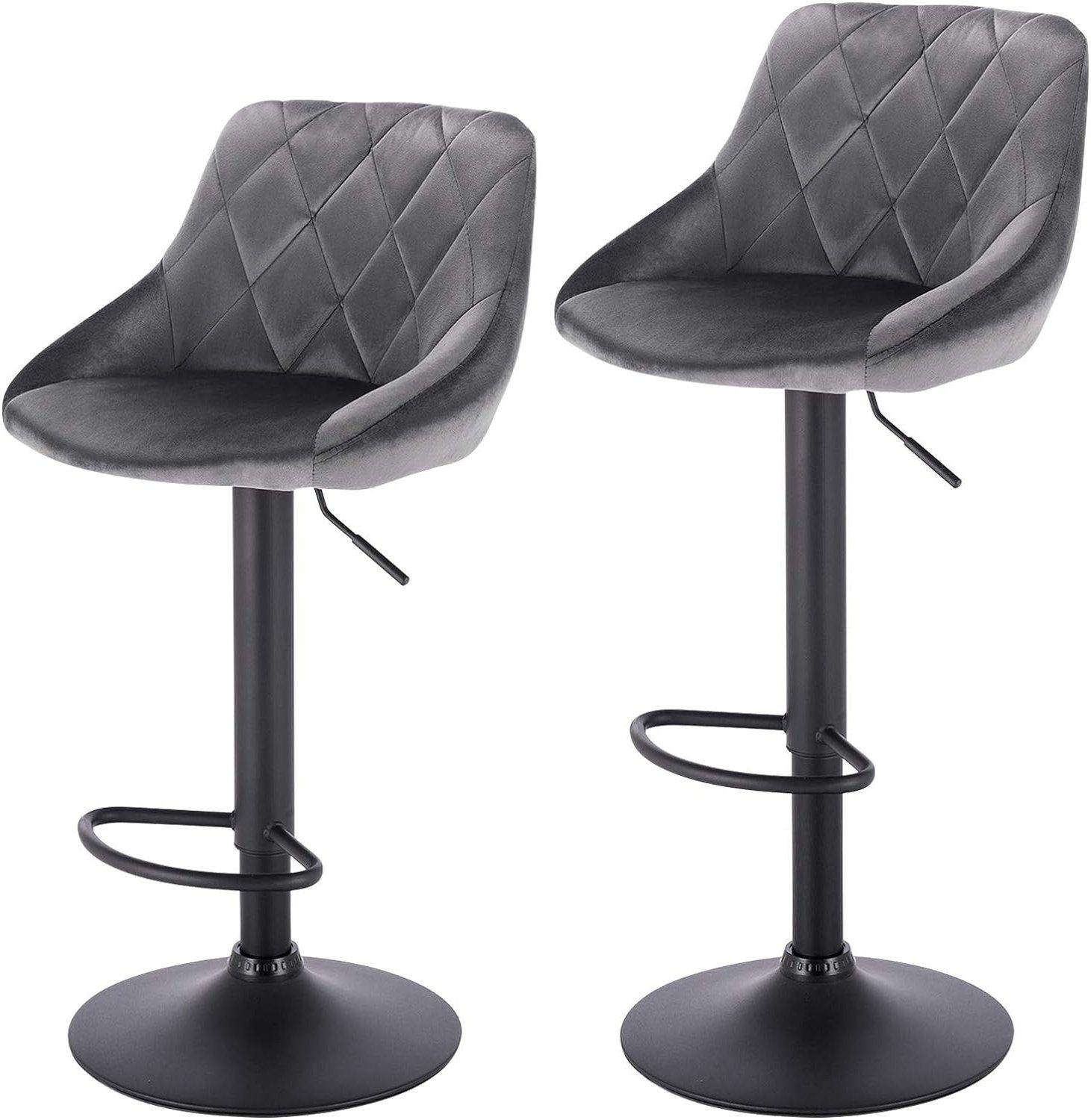 Woltu Barhocker (2 St), höhenverstellbar, drehbar, günstig online kaufen