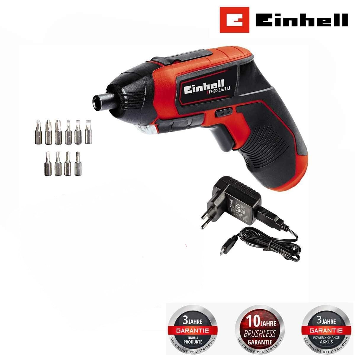 Einhell Akku-Schrauber Akkuschrauber TE-SD 3,6/1 Li günstig online kaufen