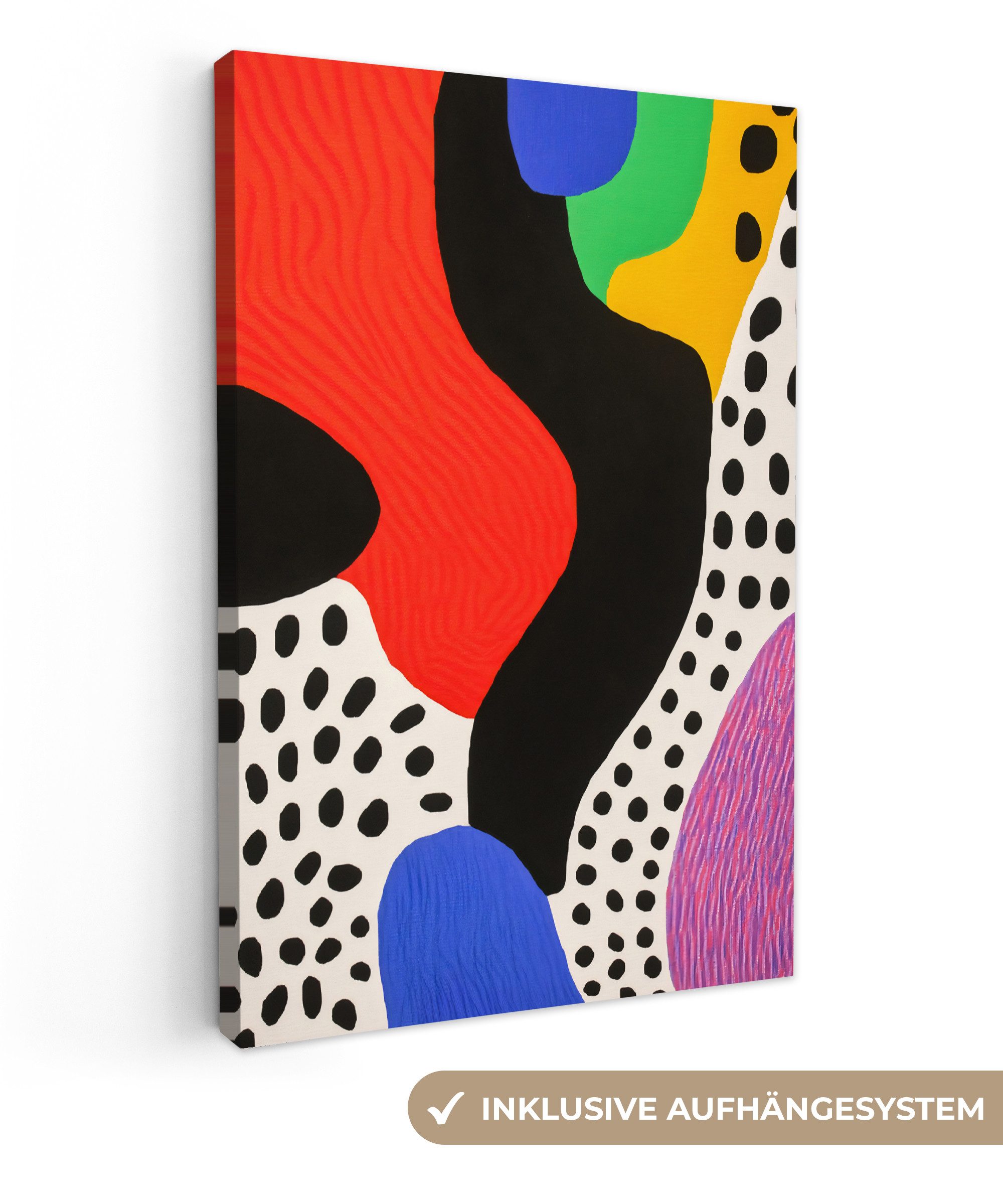 OneMillionCanvasses® Leinwandbild Abstrakt - Formen - günstig online kaufen