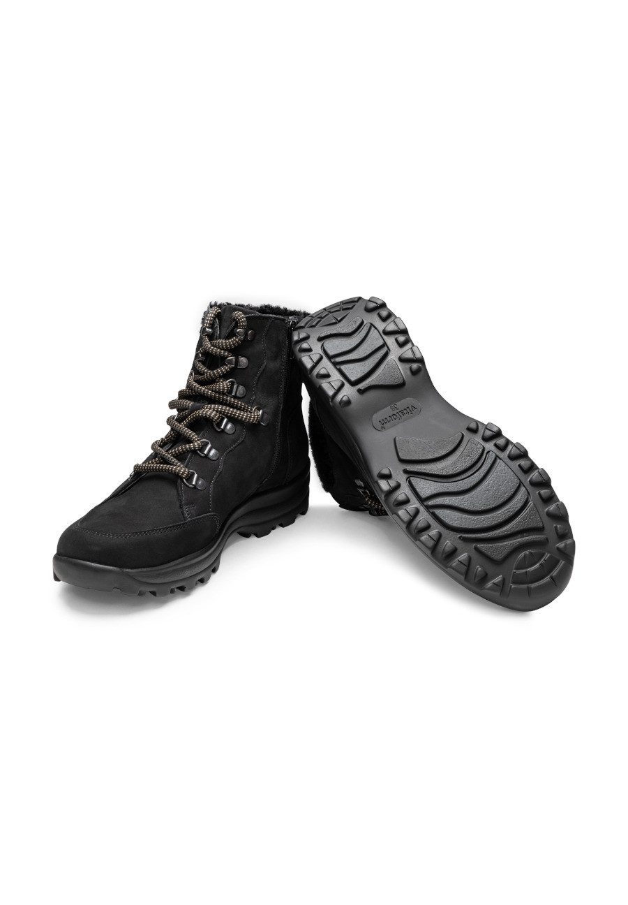 vitaform Damen Stiefeletten Nubukleder Stiefelette
