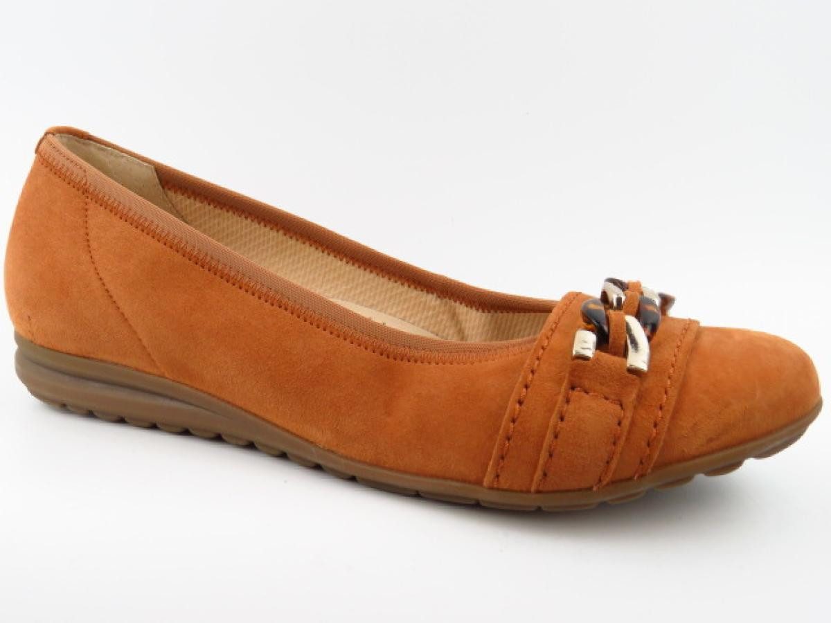 Gabor Samtchevreau zimt Slipper