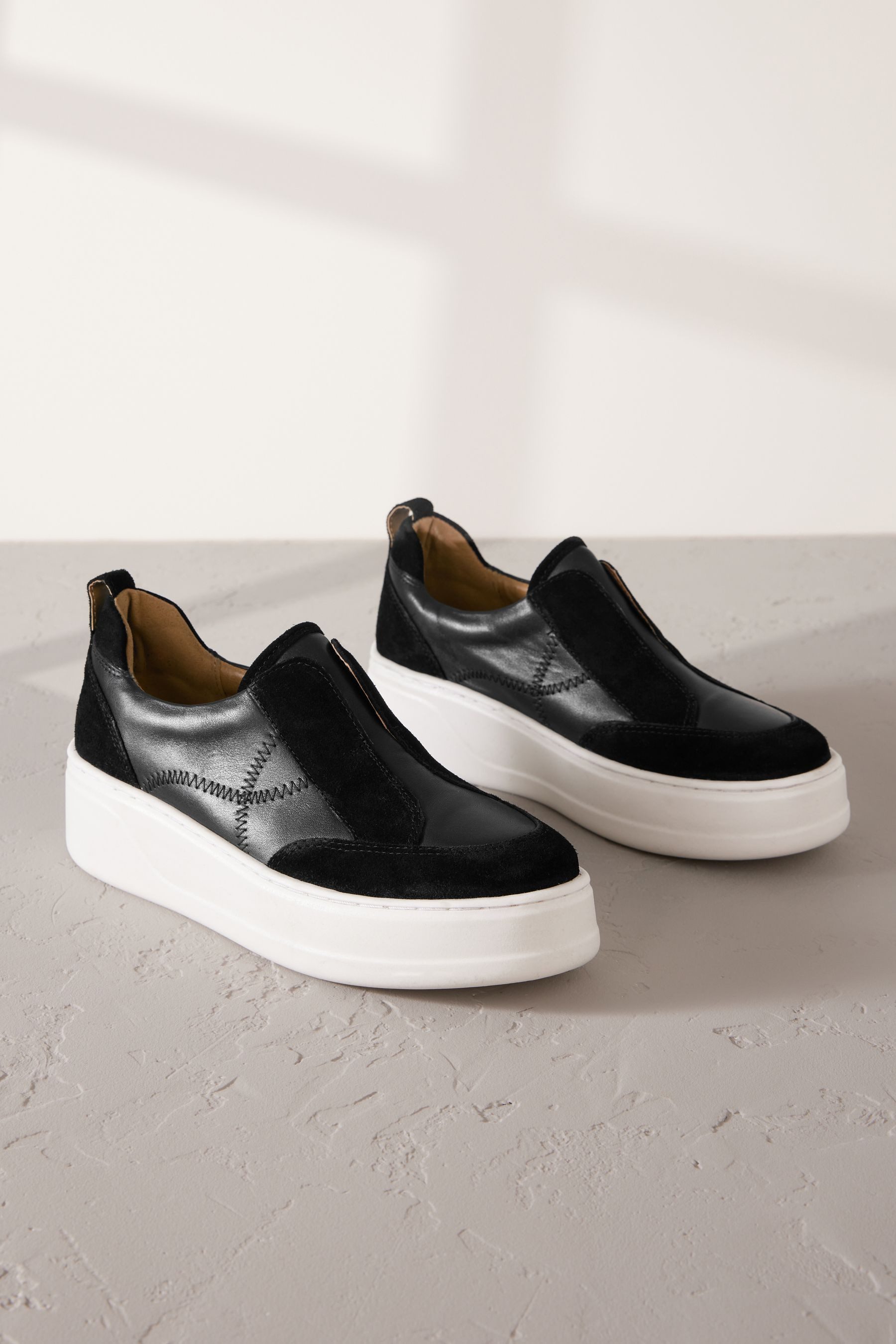 Next Signature Forever Comfort® Leder-Schlupfsneaker Sneaker (1-tlg) günstig online kaufen