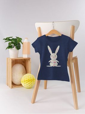 Shirtracer T-Shirt Süßer Hase Frühlingstiere Geschenk Ostern