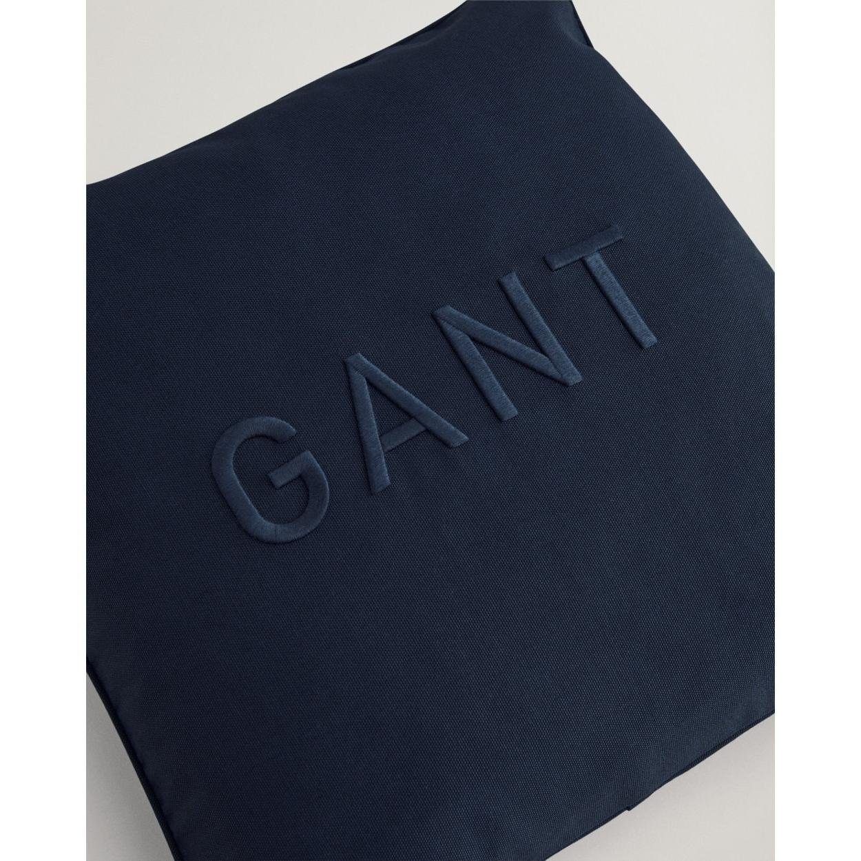 Evening Baumwolle Gant (50x50cm), Gant Kissenhülle Blue Gant Kissenhülle Logo Home