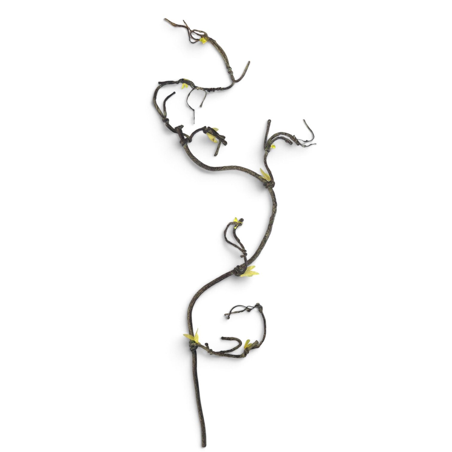 Kunstzweig Künstlicher Haselnusszweig 100cm – Korkenzieherhasel für Osterdeko, Floratexx GmbH, Höhe 100.00 cm