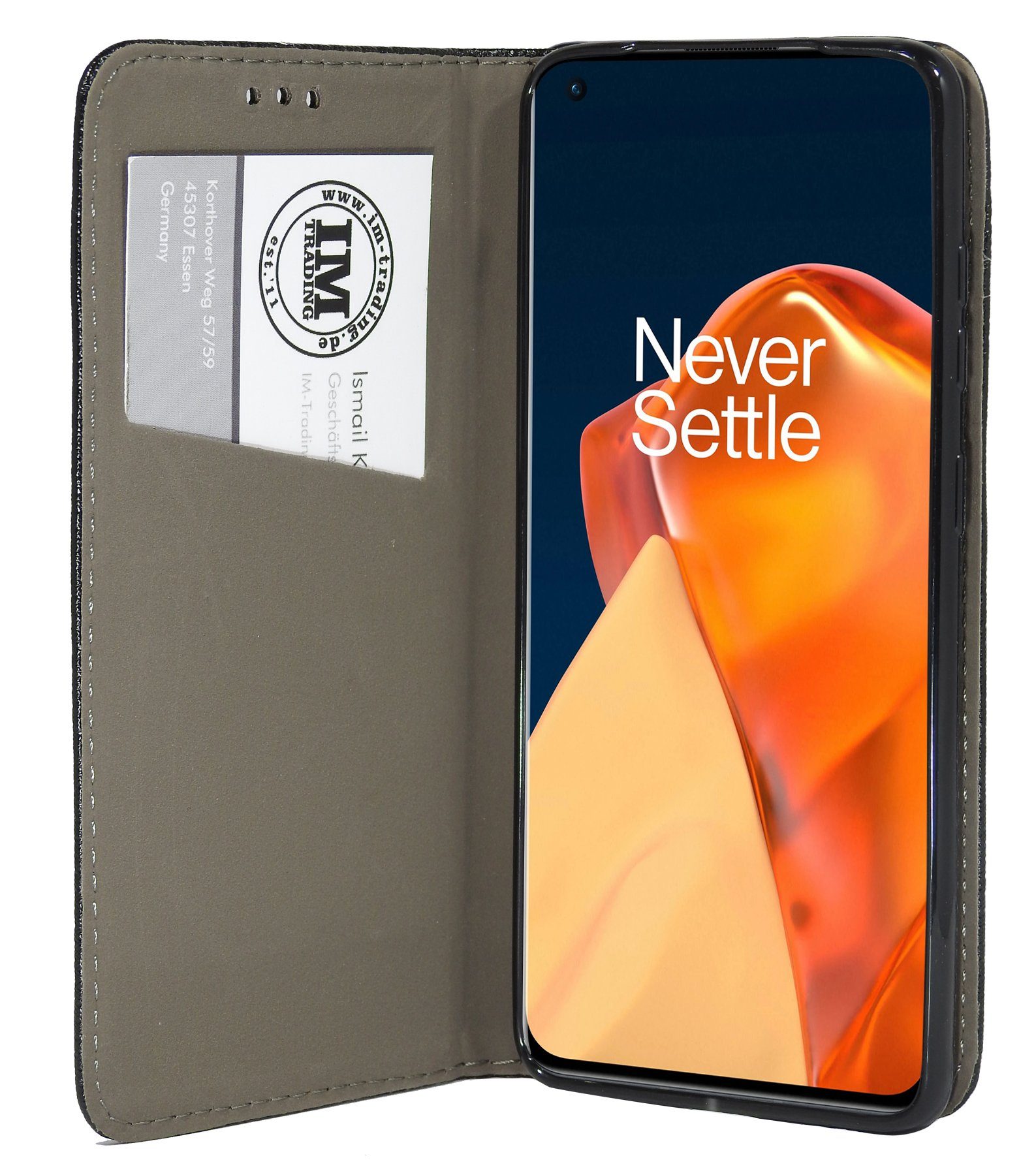 cofi1453 Handyhülle Buch Tasche "Smart" für ONEPLUS 9 PRO 5G, Buch Tasche "Smart" Handy Hülle Etui Brieftasche Schutzhülle mit Stan