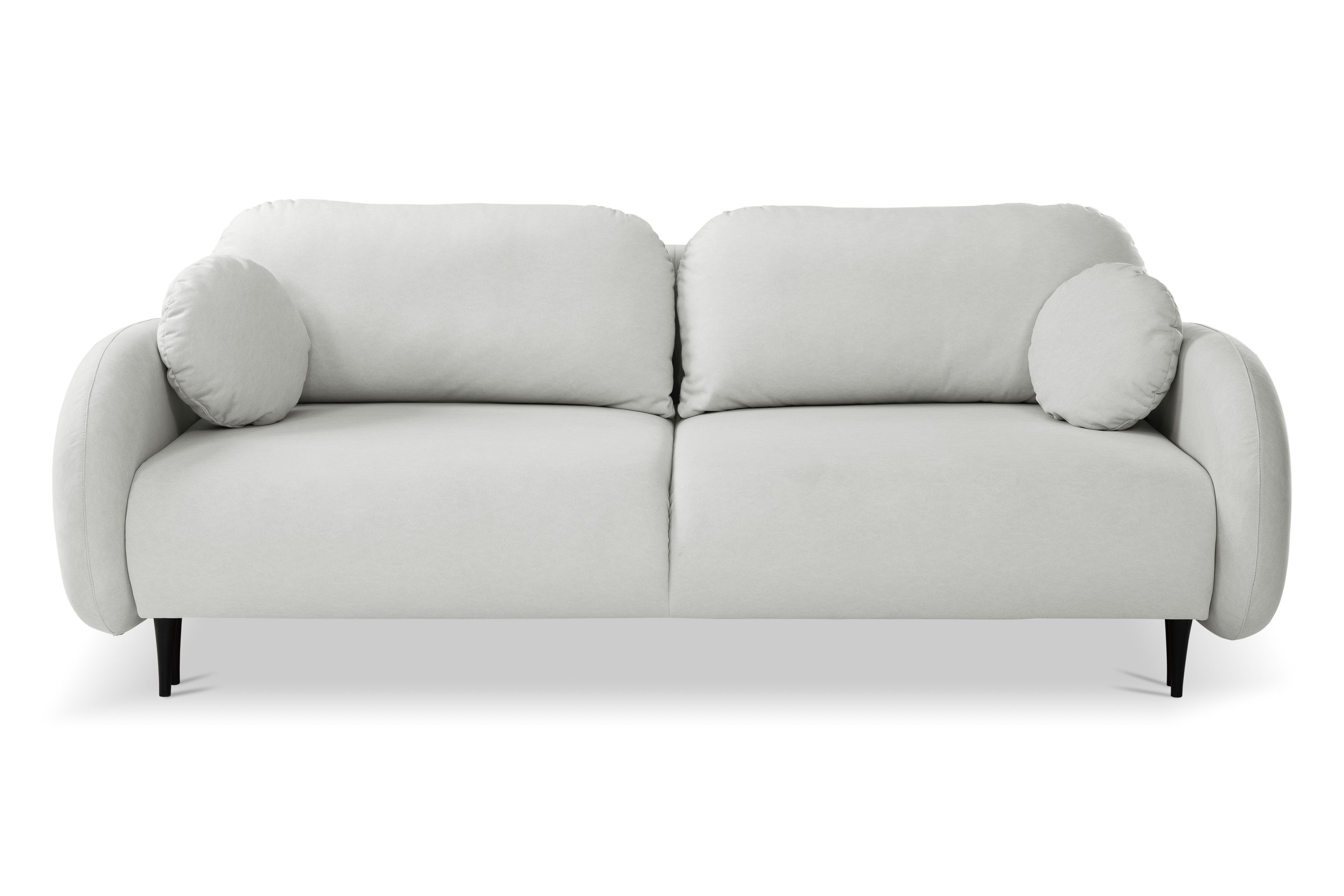 MOEBLO Sofa Puch, mit Schlaffunktion mit Bettkasten Couch Polstermöbel Sitzmöbel Wohnzimmermöbel 3-Sitzer-Sofa Stoffsofa, mit Relaxfunktion