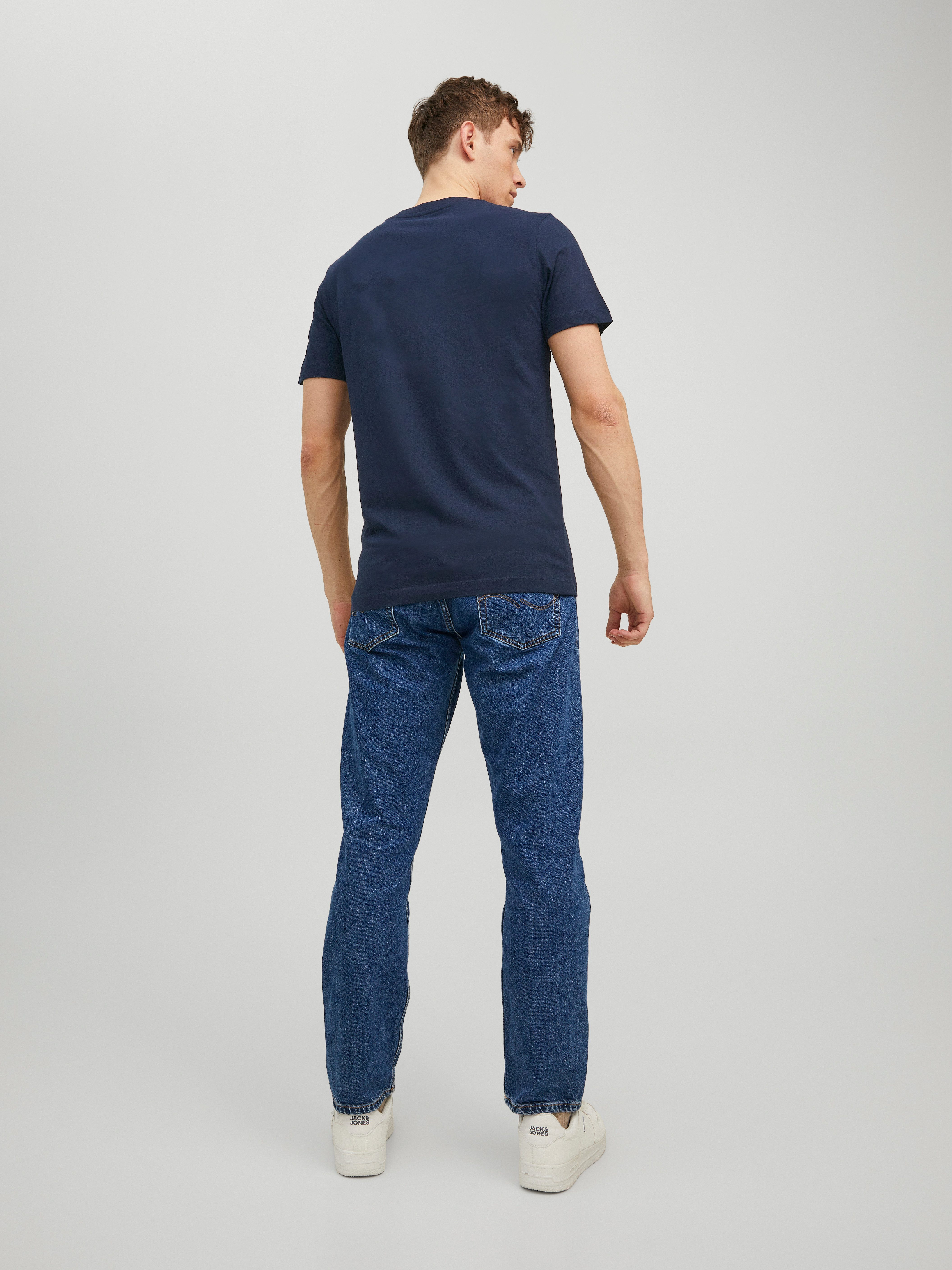 Jack & Jones T-Shirt BLUARCHIE TEE mit Logo Print