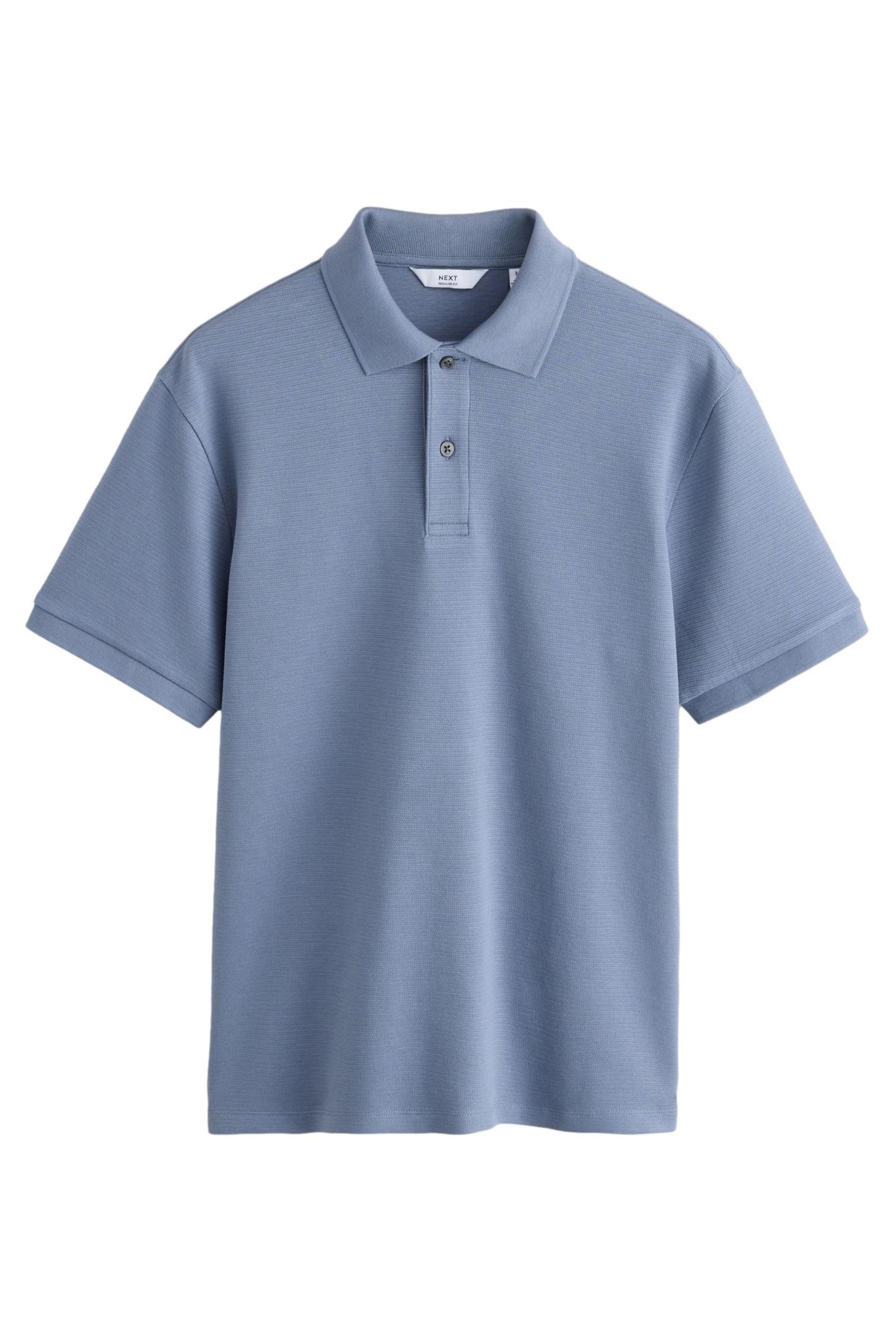 Next Poloshirt Elegantes Regular Fit Poloshirt mit Struktur (1-tlg)