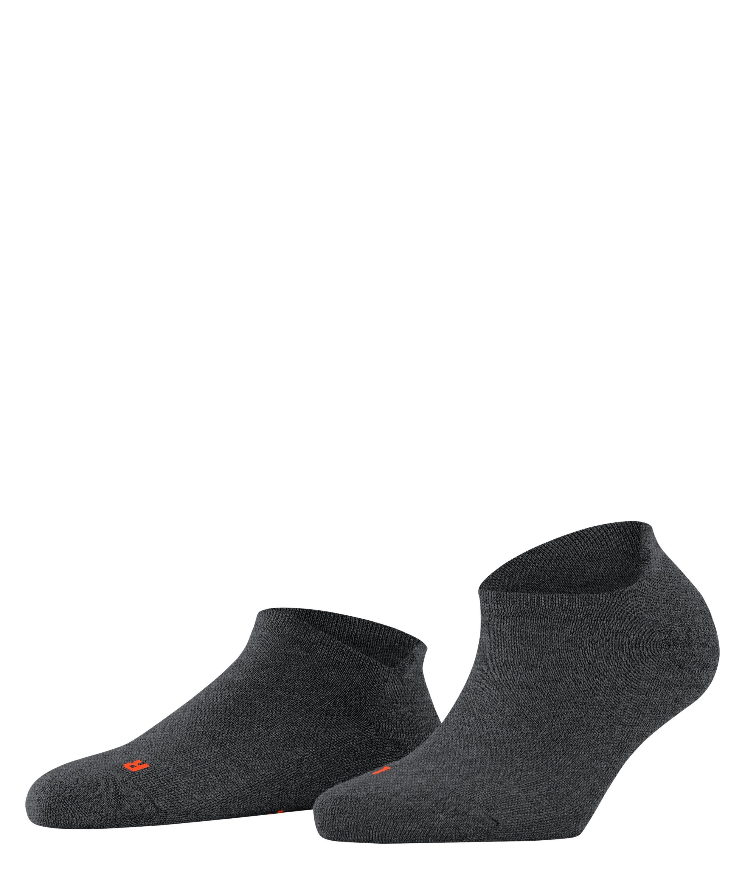 FALKE Sneakersocken Cool Kick (1-Paar) mit ultraleichter Plüschsohle dark grey (3970)