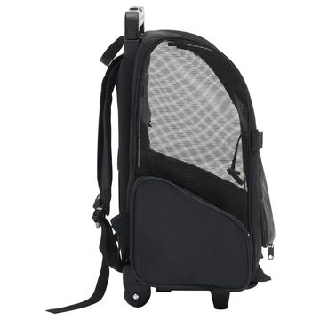 DOTMALL Tiertransporttasche Kleintier Trolley Haustier-Rucksack Faltbar bis 10 kg