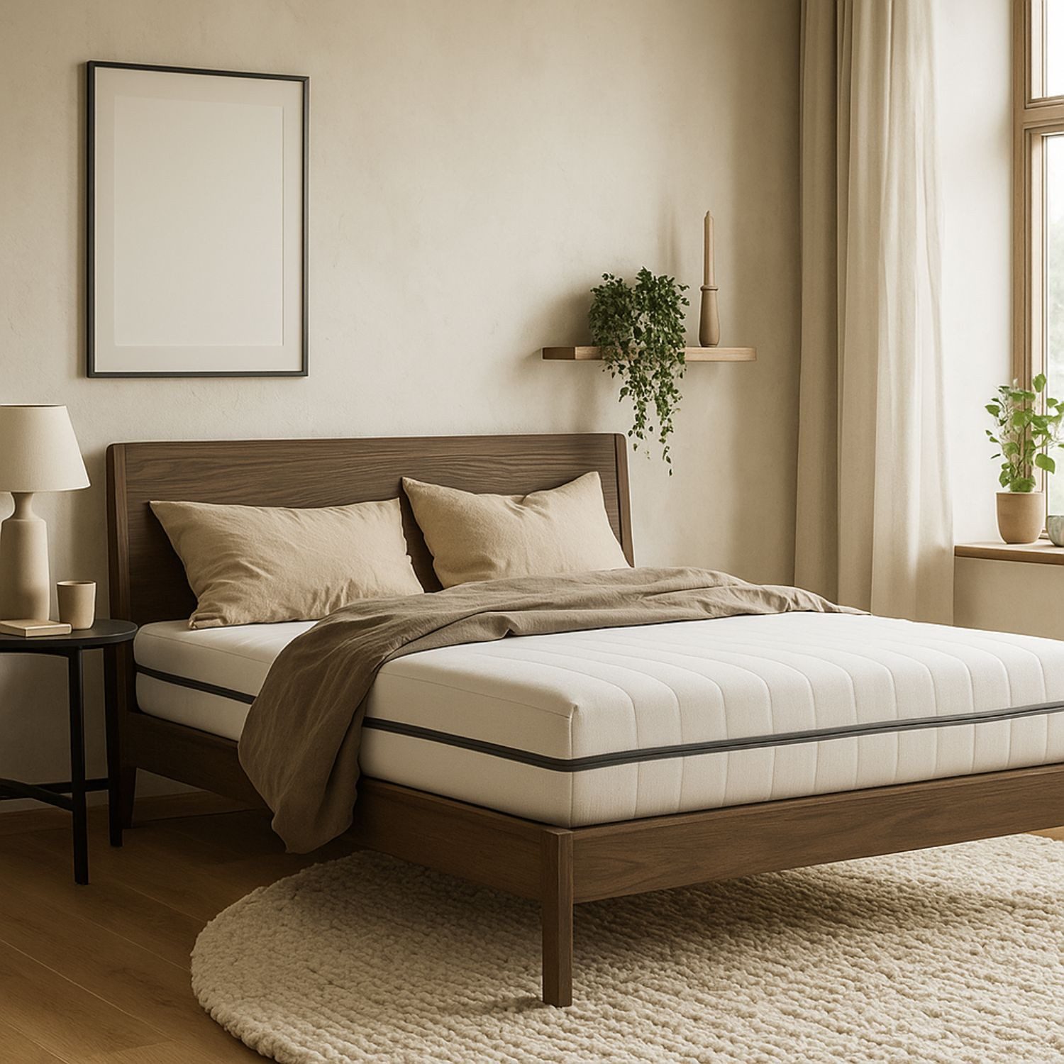 Kaltschaummatratze ergonomisch Matratze, 7 Zonen, zwei Härtegrade (H2&H3, H3&H4), Beco, 18 cm hoch, (Matratze 70x200 cm, H2&H3), hergestellt in Deutschland, abn – Bild 3 von 5