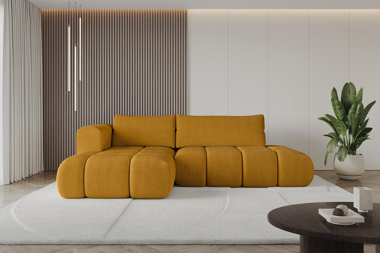 ALTDECOR Ecksofa CLOUD-L, Couch mit Schlaffunktion, günstig online kaufen