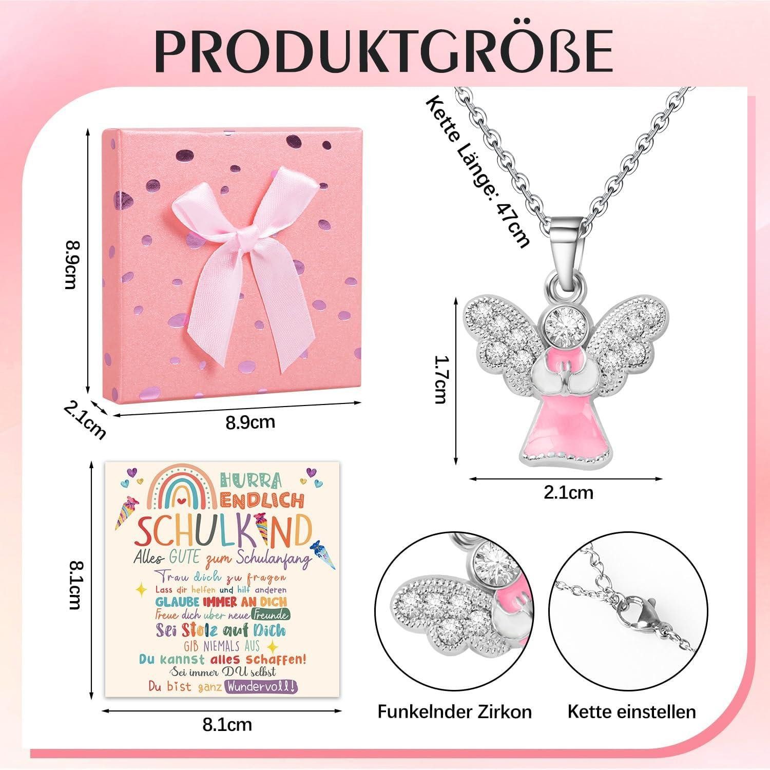 LuxusKollektion Hängedekoration Einschulung Geschenk Mädchen Schutzengel günstig online kaufen