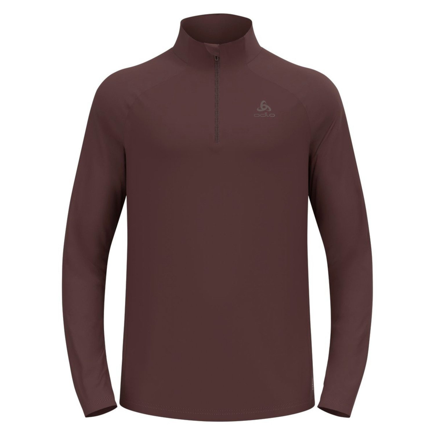 Langarmshirt Odlo Herren Laufshirt Essential Ceramiwarm Midlayer 1/2 Zip 313642