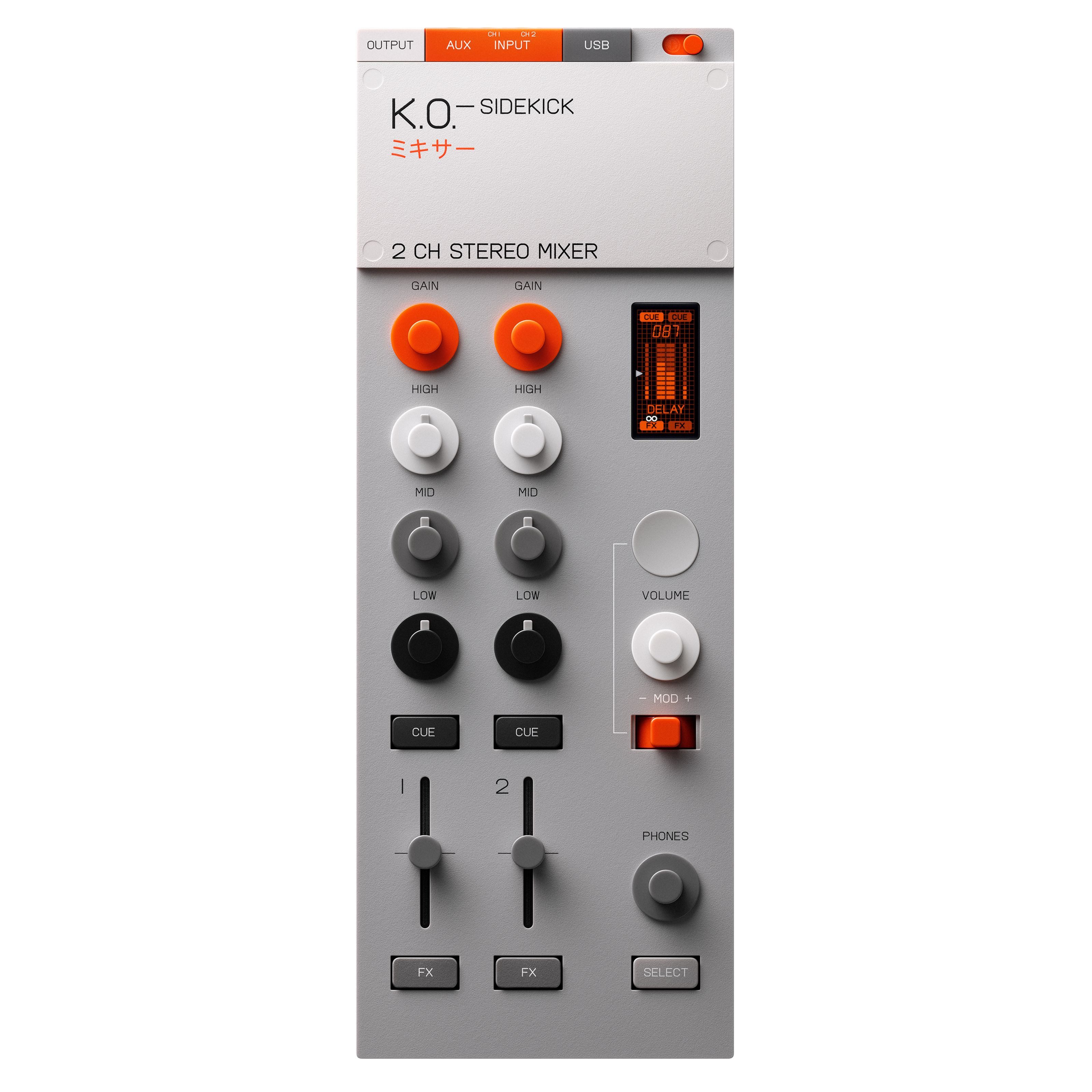 Teenage Engineering, (Effektgeräte für Tasteninstrumente, Analog-Effekte), EP-136 K.O. Sidekick - Analog Effekt für Tasteninstrumente