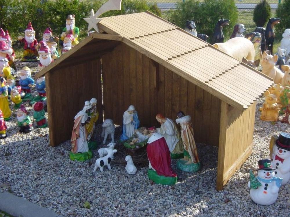 Skulptur Krippe Figur Garten Statue Skulptur Figuren Skulpturen Weihnachts Neu