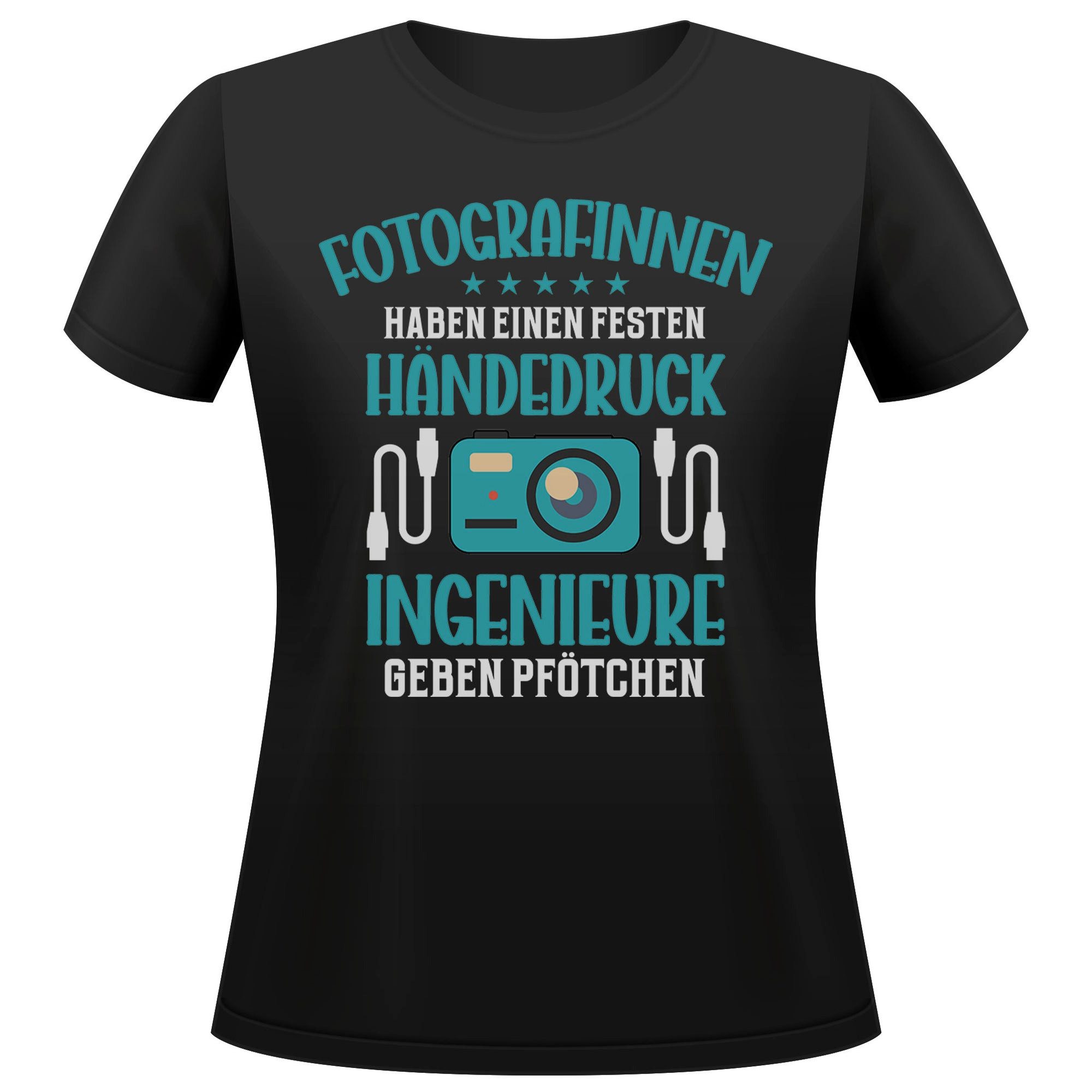 T-Shirt Fotografin Geschenk Frauen Spruch Beruf Ausbildung Studium Abschluss