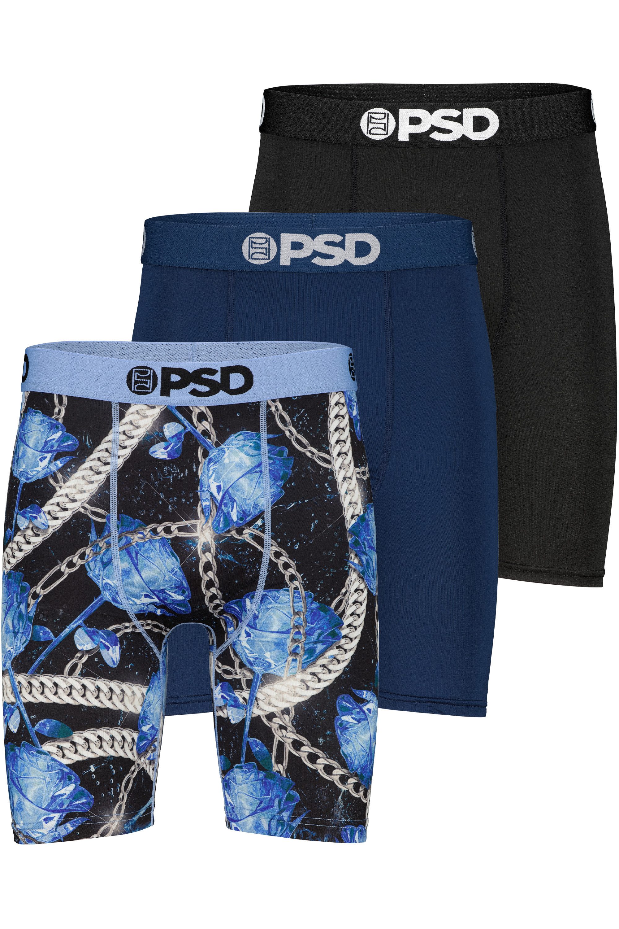 PSD Boxershorts 3 PACK - FROST BLOOM Herren