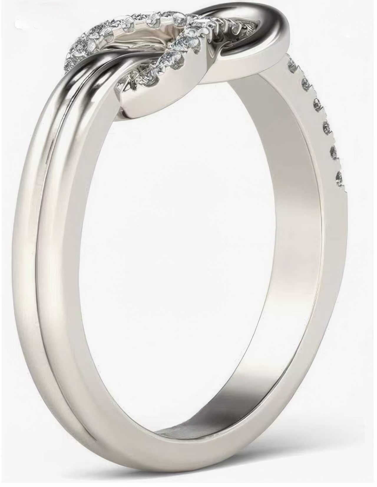 Jumpeak Diamantring ring damen,ring gold damen 585 echtgold,engagement ring,labordiamant, geschenk ideen für frau,Brillantschlif,erstkommunion geschenk mädchen