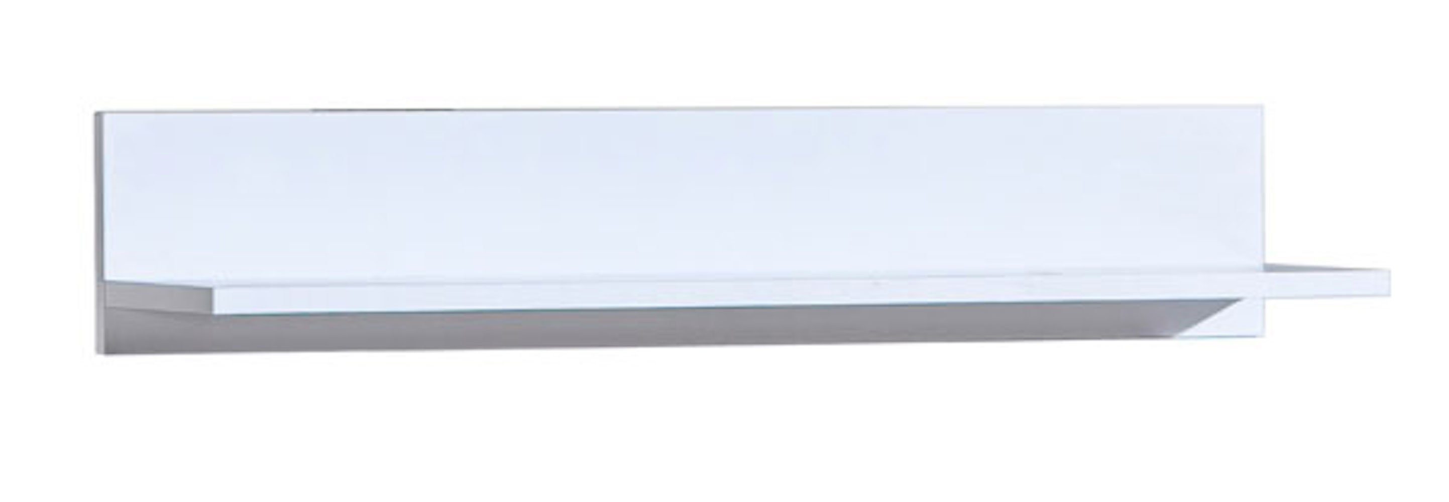 Feldmann-Wohnen Wandregal Arcca, 1-tlg., 80cm weiß