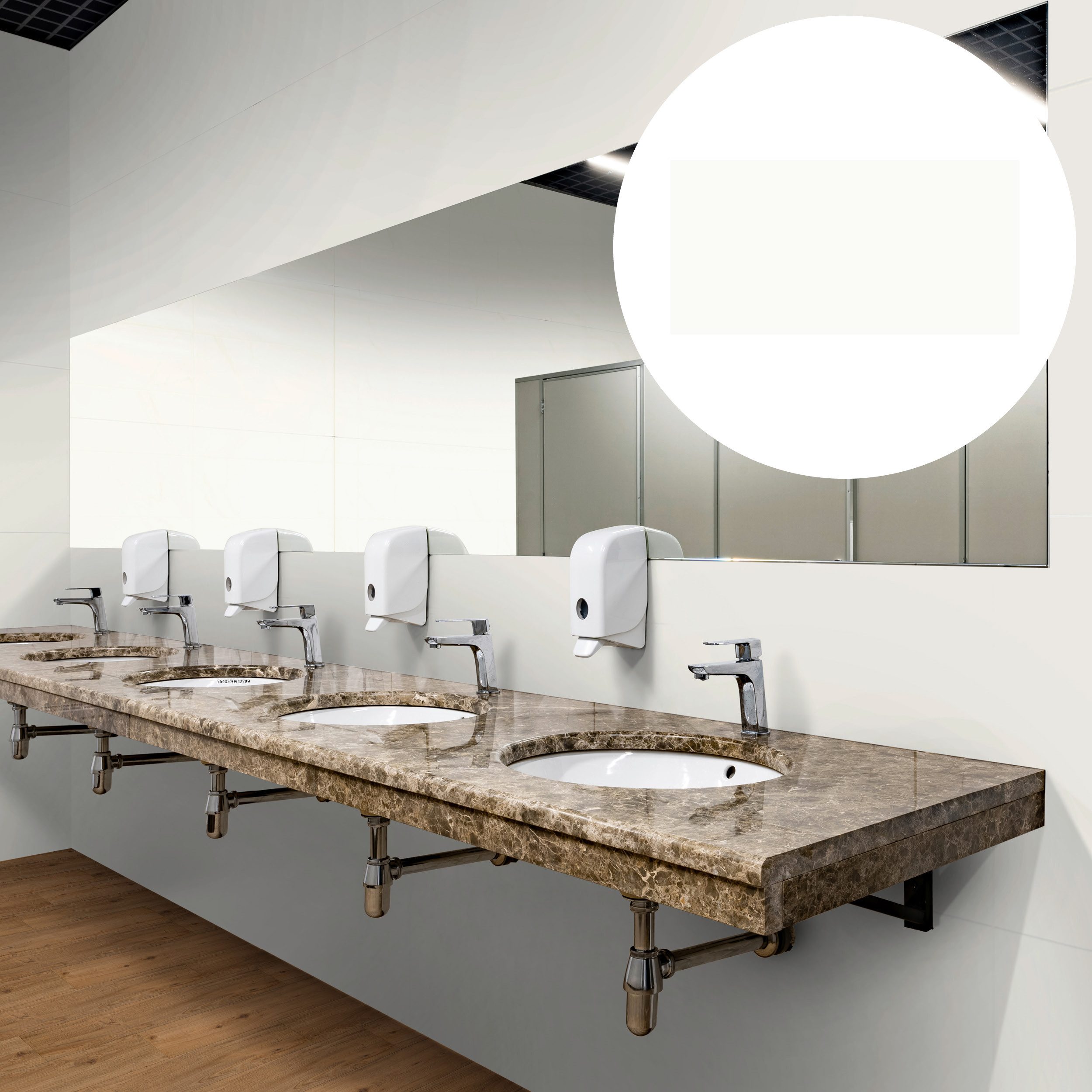 Revet Wandpaneel XL-Wandfliese Kunststoff - wasserfest, robust, alte Fliesen überkleben, BxL: 60x120 cm, 0,72 qm, (Packung mit 2,16 m², 3-tlg., Versandkostenfreie Lieferung) Wandverkleidung im Fliesendesign, wasserfest, pflegeleicht