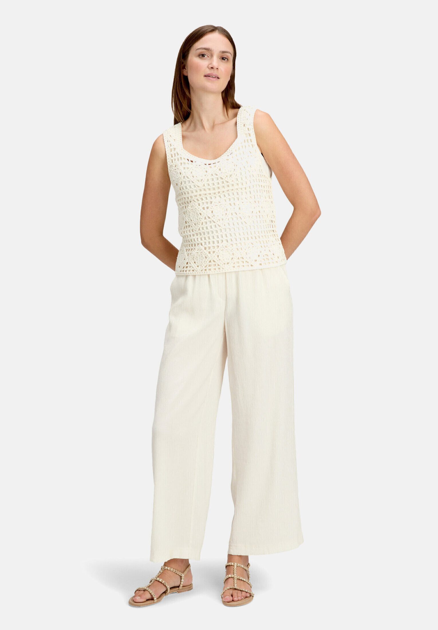 Betty&Co Stricktop Damen mit Lochmuster