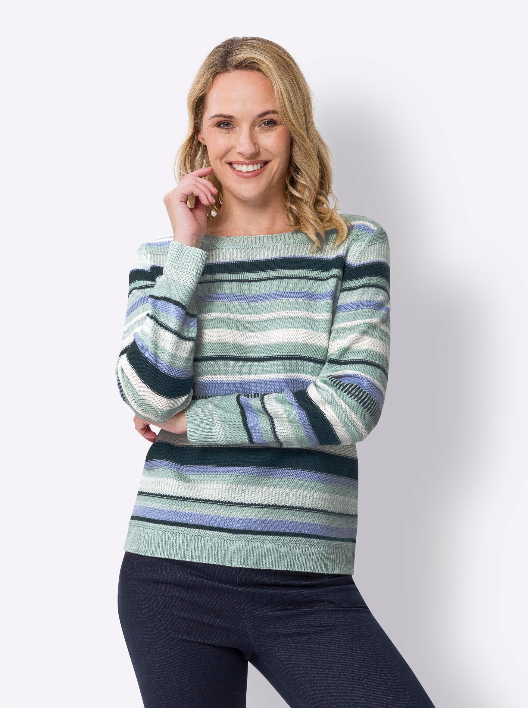 Strickpullover Langarm-Pullover